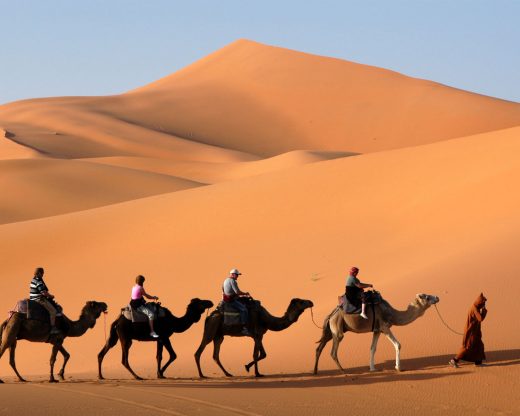 Safari : balade en chameau dans les dunes de sable, Quad et Buggy