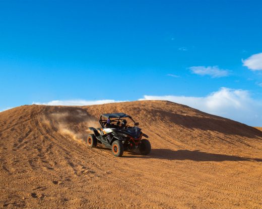 Safari : balade en chameau dans les dunes de sable, Quad et Buggy